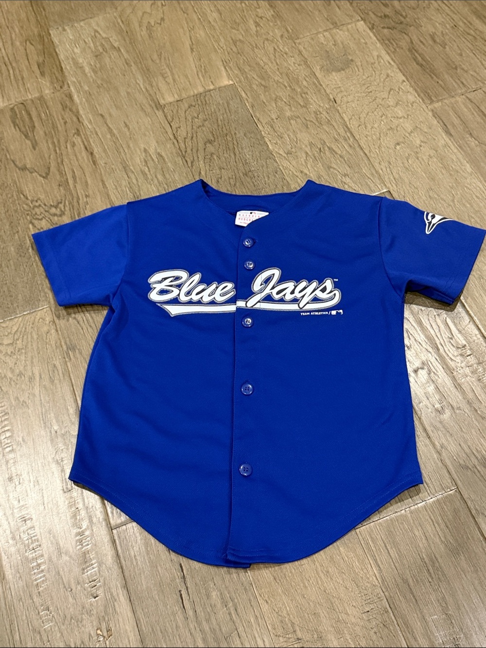 Blue Jays Kids Royal Blue Button-Up Jersey